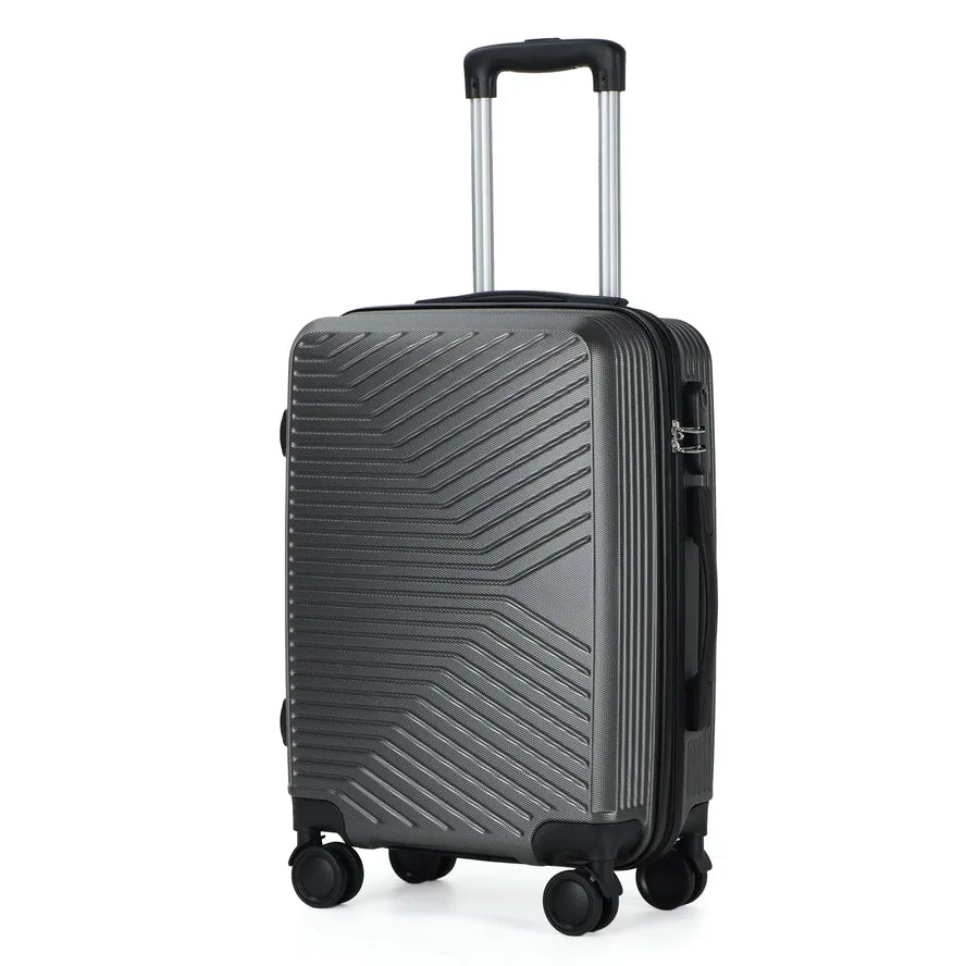 JMT-798602 Japan Design Stopper Caster Trolley Luggage Carrying Case Travel Suitcase with ABS and PC Materials