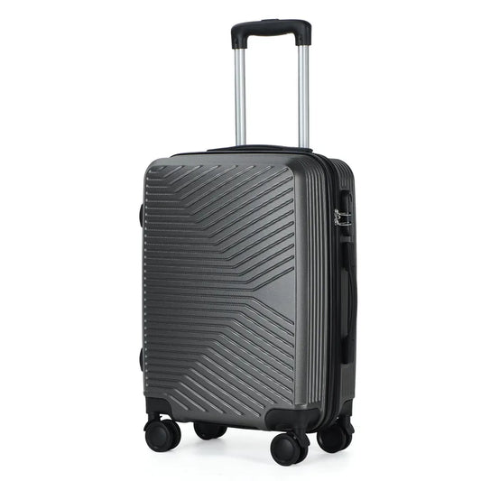 JMT-798602 Japan Design Stopper Caster Trolley Luggage Carrying Case Travel Suitcase with ABS and PC Materials