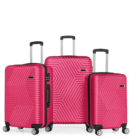 JMT-798922 Kids Travel Trolley Suitcase Set with Casters for Easy Transportation