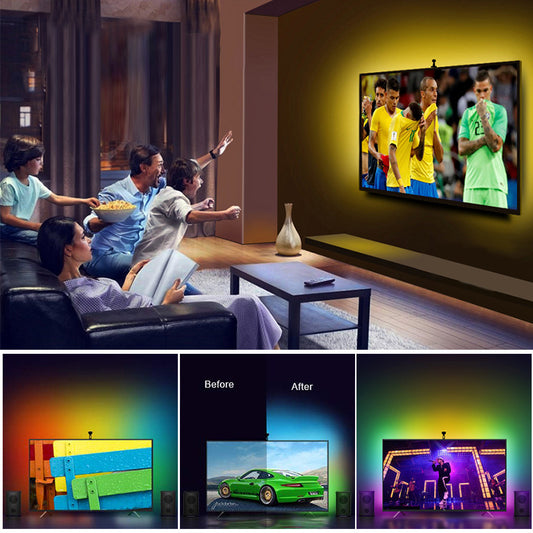 JMT-798986 Color-Changing USB Soft Light Strip with Mobile App Control