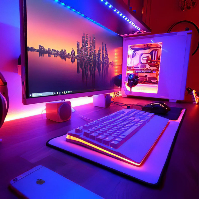 JMT-798986 Color-Changing USB Soft Light Strip with Mobile App Control
