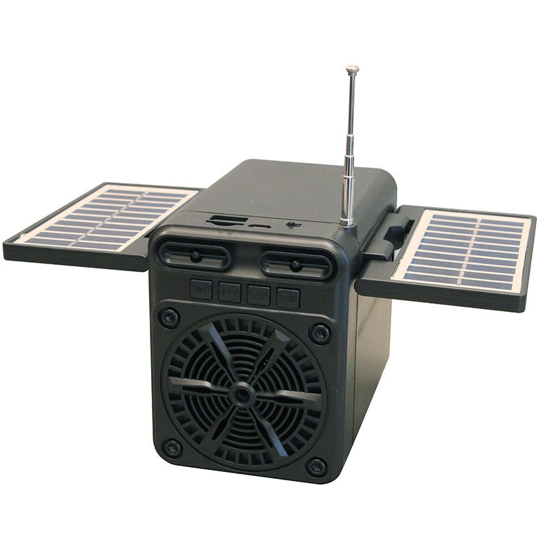 JMT-799050 Multi-Function Solar Emergency FM Radio with USB Charging and Built-in Speaker