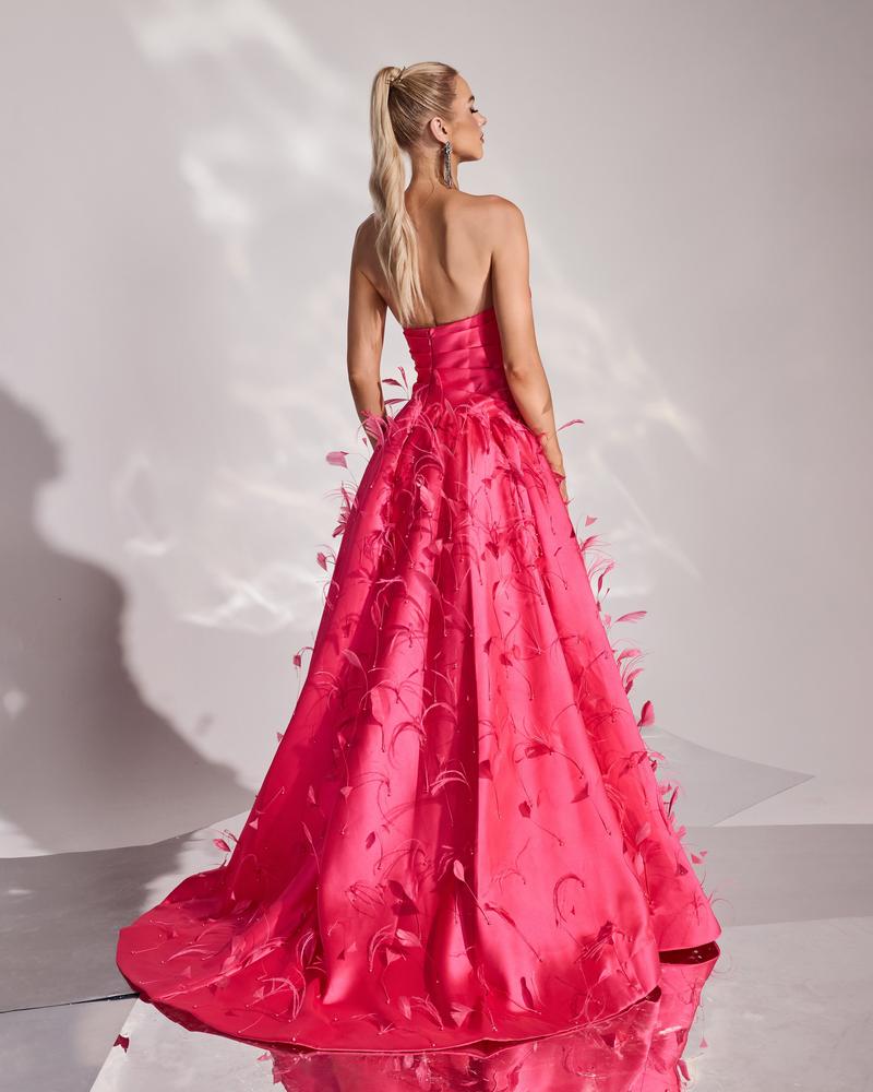 JMT-799114 Rose Pink Elegant Dress - Model SH0153