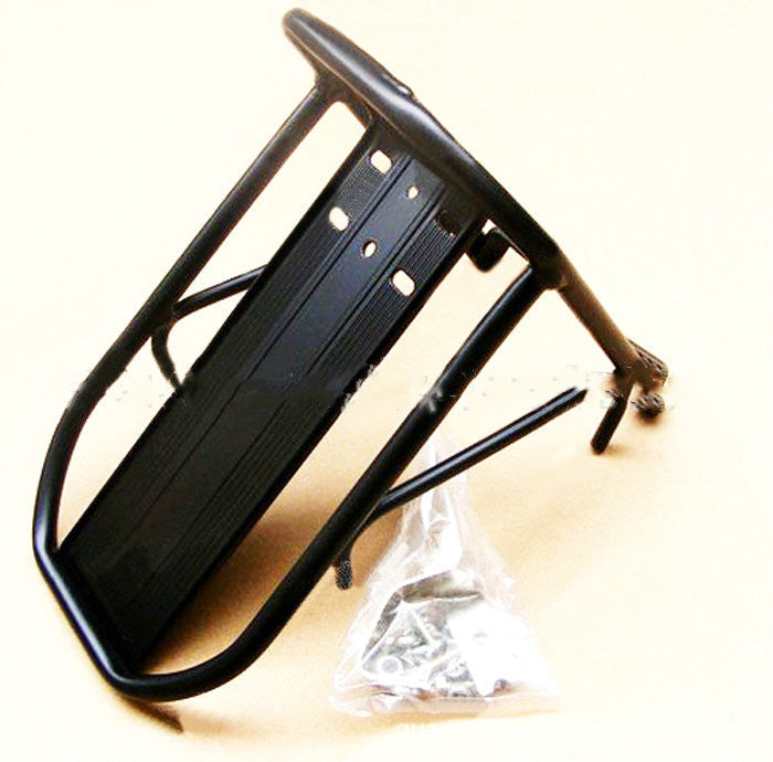 JMT-799562 Aluminum Alloy Front Bicycle Shelf for Easy Cargo Storage