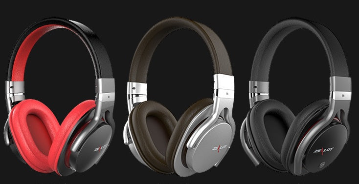 JMT-799690 B5 Wireless Bluetooth 4.0 Stereo Headset with Multi-Point Connection - Black, Silver, Red