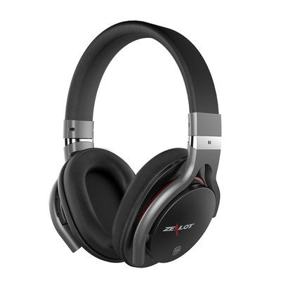 JMT-799690 B5 Wireless Bluetooth 4.0 Stereo Headset with Multi-Point Connection - Black, Silver, Red