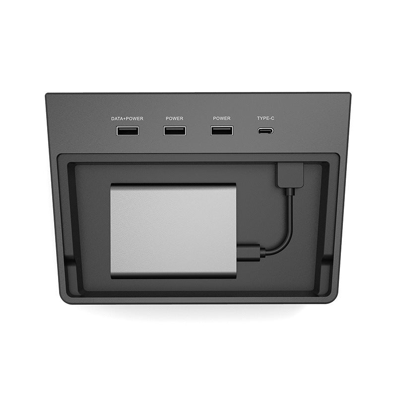 JMT-800202 Tesla Model 3 Hub Expansion Dock - Durable, Easy Installation with Multiple Sockets