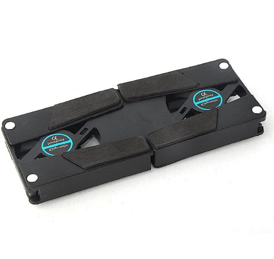 JMT-800266 Rotatable USB Cooling Pad with Dual Fans for 8-14 Inch Laptops and PCs