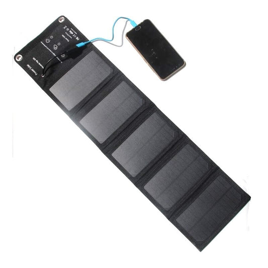 JMT-800522 10W Portable Folding Solar Charger with USB Output and High Conversion Efficiency
