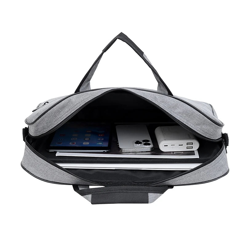 JMT-800906 Waterproof 16 Inch Laptop Briefcase – Durable Polyester Travel Bag for Men