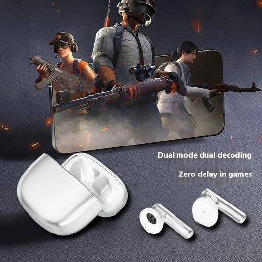 JMT-801354 Wireless Half-Ear Noise Cancelling Zinc Alloy Earphones TWS Headset