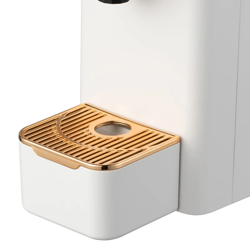 JMT-801610 Automatic 1400W Espresso Coffee Maker - Professional Capsule Machine in White for Home Use