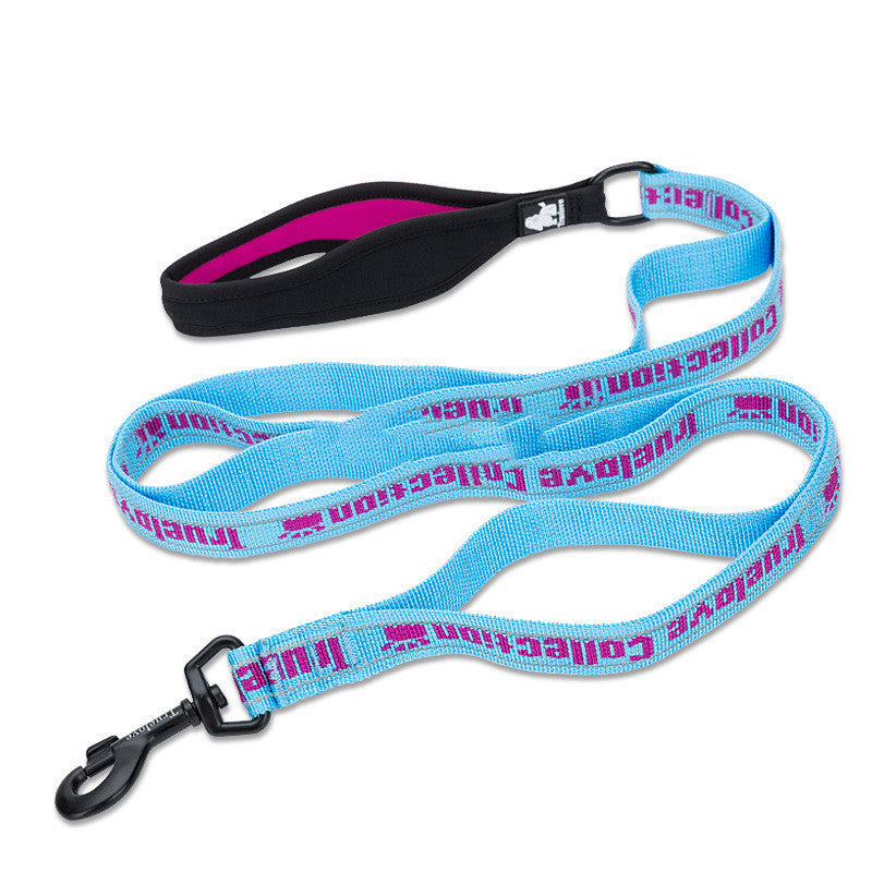 JMT-801674 Multi-Color Lightweight Soft Dog Leash with Explosion-Proof Rope Design