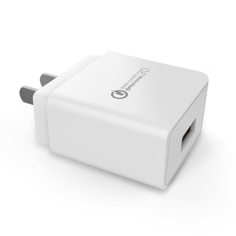 JMT-801674 Quick Charge 3.0 US Travel Charger - 5V 2A, 18W with Multiple Protection Features for Smartphones and Tablets