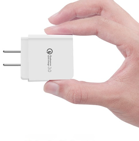 JMT-801674 Quick Charge 3.0 US Travel Charger - 5V 2A, 18W with Multiple Protection Features for Smartphones and Tablets