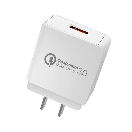 JMT-801674 Quick Charge 3.0 US Travel Charger - 5V 2A, 18W with Multiple Protection Features for Smartphones and Tablets