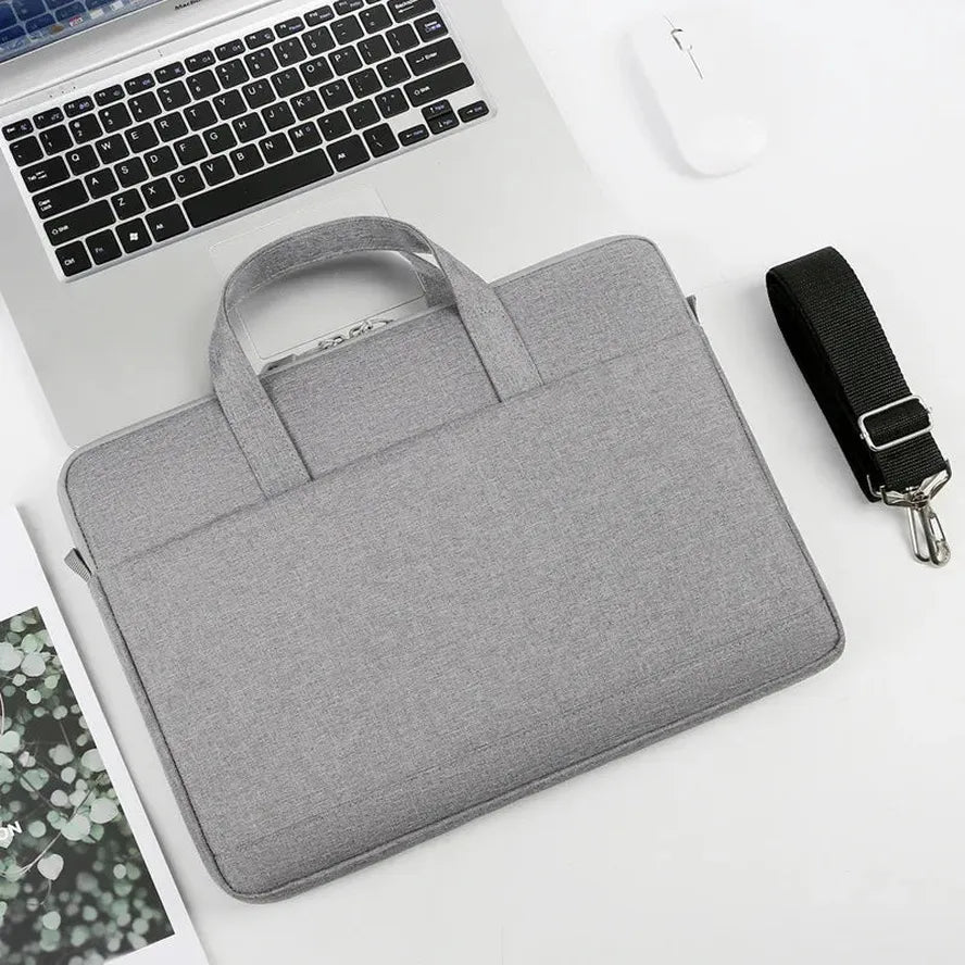 JMT-801738 Custom Logo Tote Bag for Women – Stylish Crossbody Briefcase and Laptop Sleeve Case