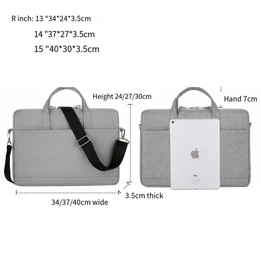 JMT-801738 Custom Logo Tote Bag for Women – Stylish Crossbody Briefcase and Laptop Sleeve Case