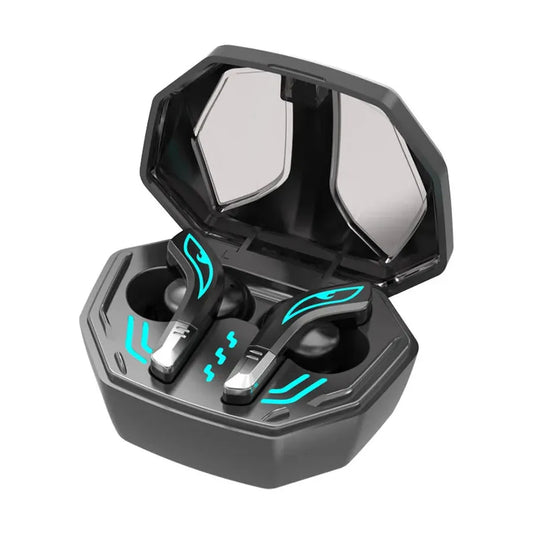 JMT-802506 Wireless TWS Earbuds with LED Display - In-ear Stereo Headphones for Gaming and Sports - Model MD158