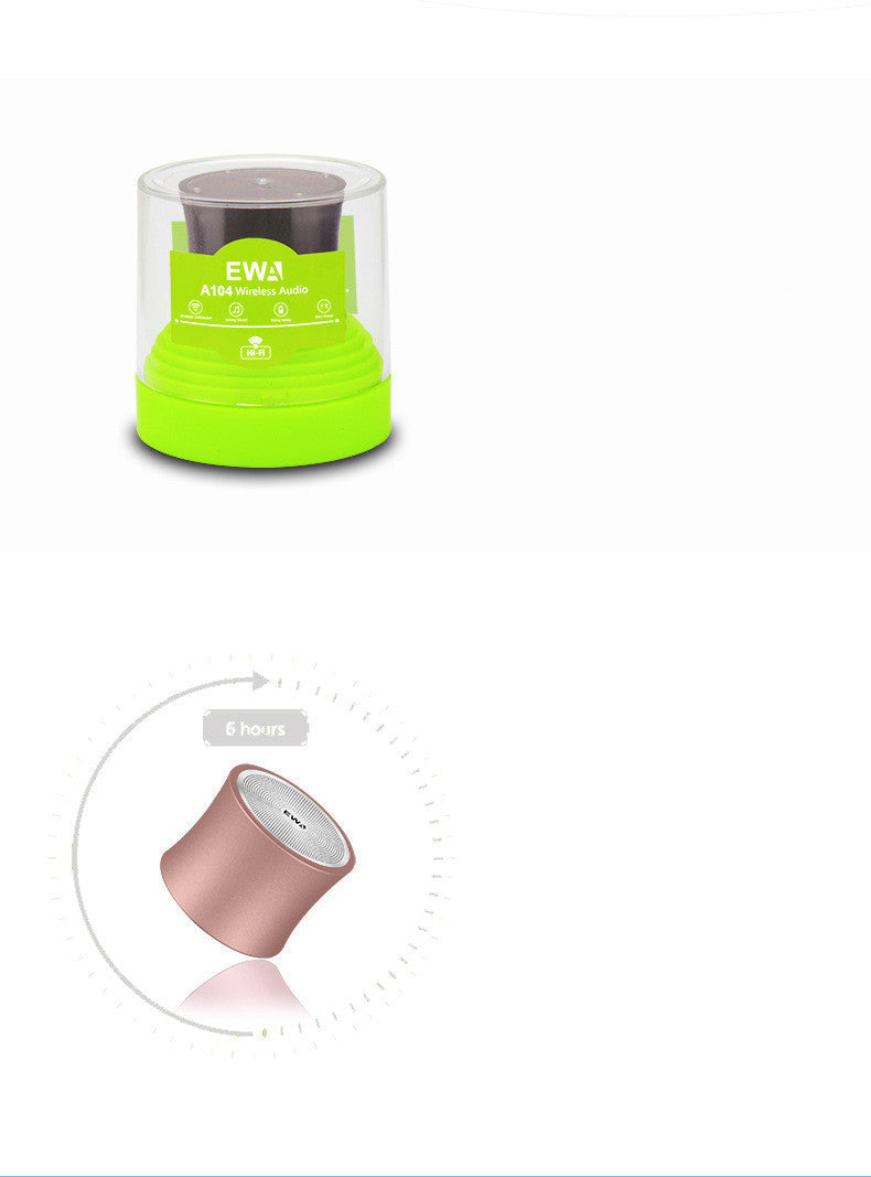 JMT-802826 Portable Bluetooth Speaker with 8-Hour Battery Life and USB Charging