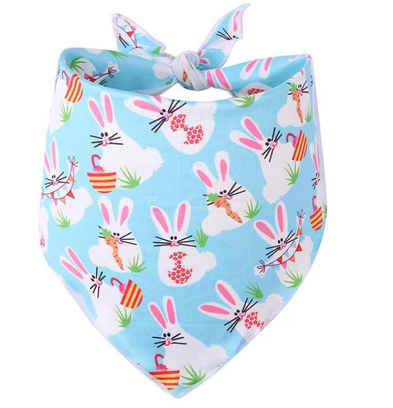 JMT-802954 Easter Pet Party Decoration Kit - Polyester Cotton Rope with Carrots and Triangle Towels