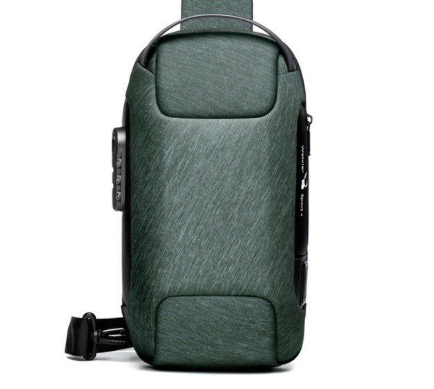 JMT-803018 Waterproof Oxford Cloth Men's Messenger Bag with Soft Handle - Multi-Color Options