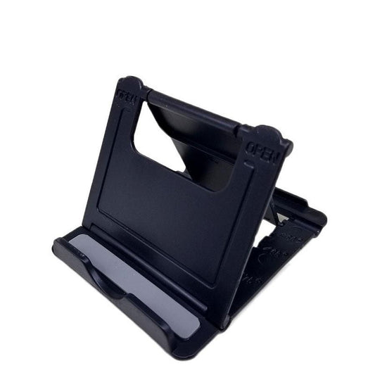 JMT-803338 Portable Adjustable Double Folding Phone Stand for Tablets and Smartphones
