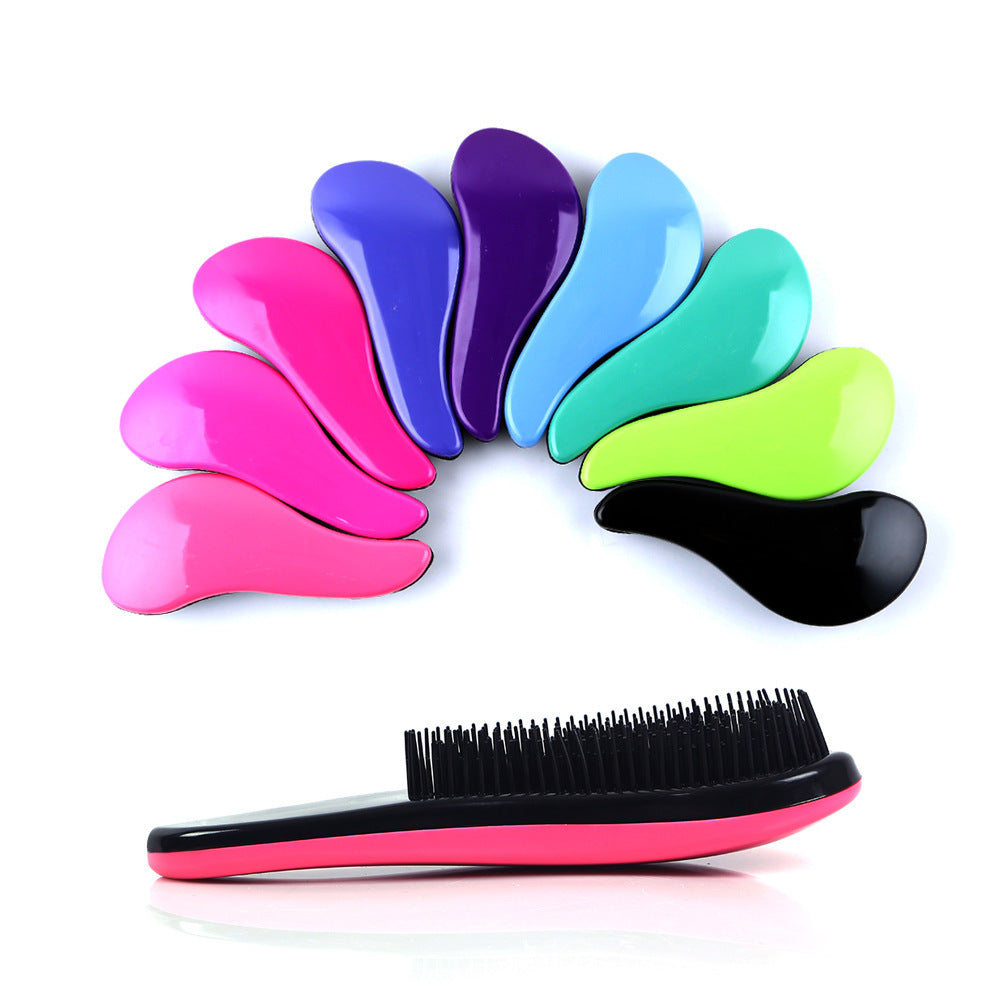 JMT-803466 Detangling Hair Comb for Effortless Knot-Free Styling - 18Cm Plastic Hair Brush
