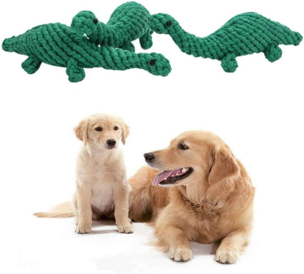 JMT-803466 Durable Animal Design Interactive Dog Rope Toy Set for Teeth Cleaning and Chew Training