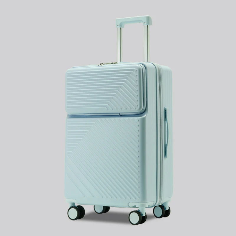 JMT-803530 20 Inch and 24 Inch Wheeled Suitcase Travel Bag Set - 3 Piece Luggage Organiser