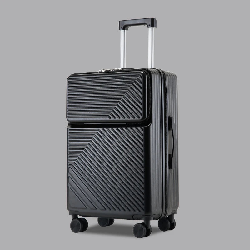 JMT-803530 20 Inch and 24 Inch Wheeled Suitcase Travel Bag Set - 3 Piece Luggage Organiser