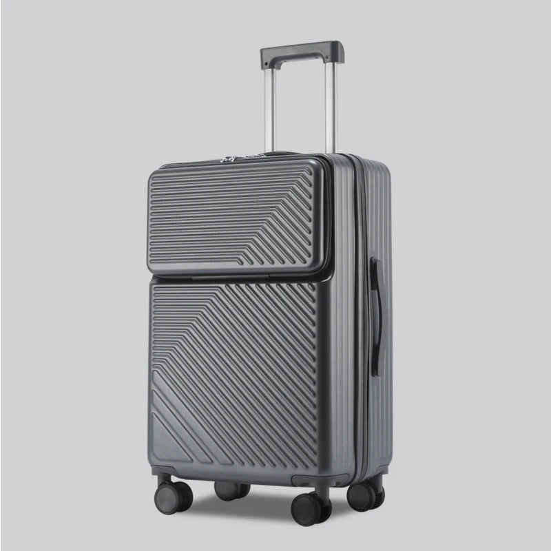 JMT-803530 20 Inch and 24 Inch Wheeled Suitcase Travel Bag Set - 3 Piece Luggage Organiser