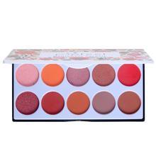 JMT-803914 Matte Waterproof Eyeshadow Palette with 10 Vibrant Colors for Natural Makeup