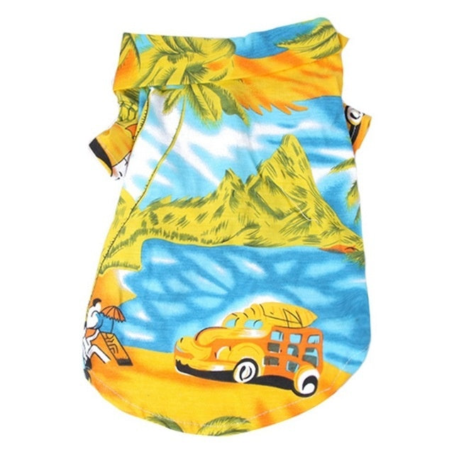 JMT-804106 Autumn Casual Pet Jackets and Hawaiian Shirts for Dogs and Cats, Various Styles and Sizes