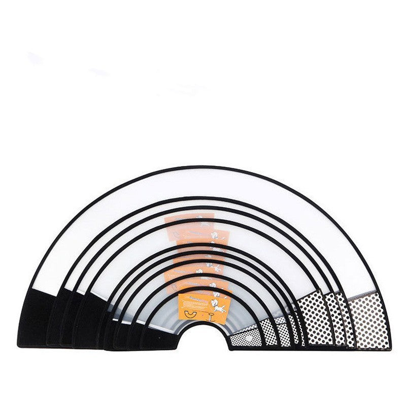 JMT-804298 Adjustable Pet Cleaning Collar for Cats and Dogs - Comfort Fit with Velcro Closure, Multiple Sizes Available