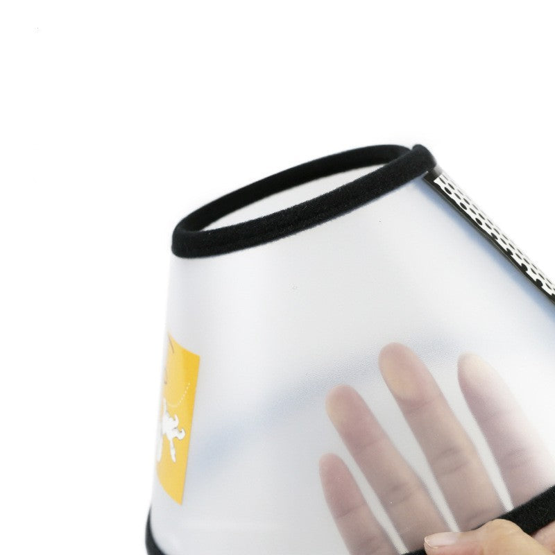 JMT-804298 Adjustable Pet Cleaning Collar for Cats and Dogs - Comfort Fit with Velcro Closure, Multiple Sizes Available