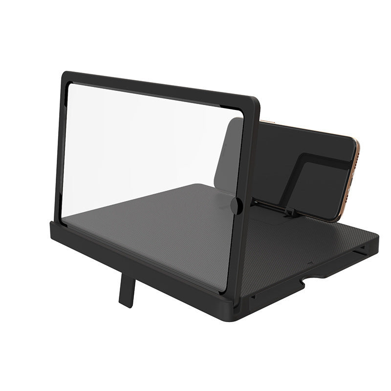 JMT-804490 3D Mobile Phone Screen Magnifier with Adjustable Lazy Bracket for Horizontal & Vertical Use