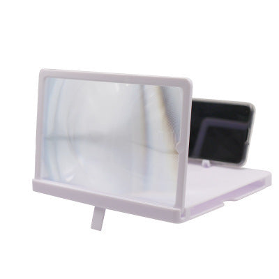 JMT-804490 3D Mobile Phone Screen Magnifier with Adjustable Lazy Bracket for Horizontal & Vertical Use