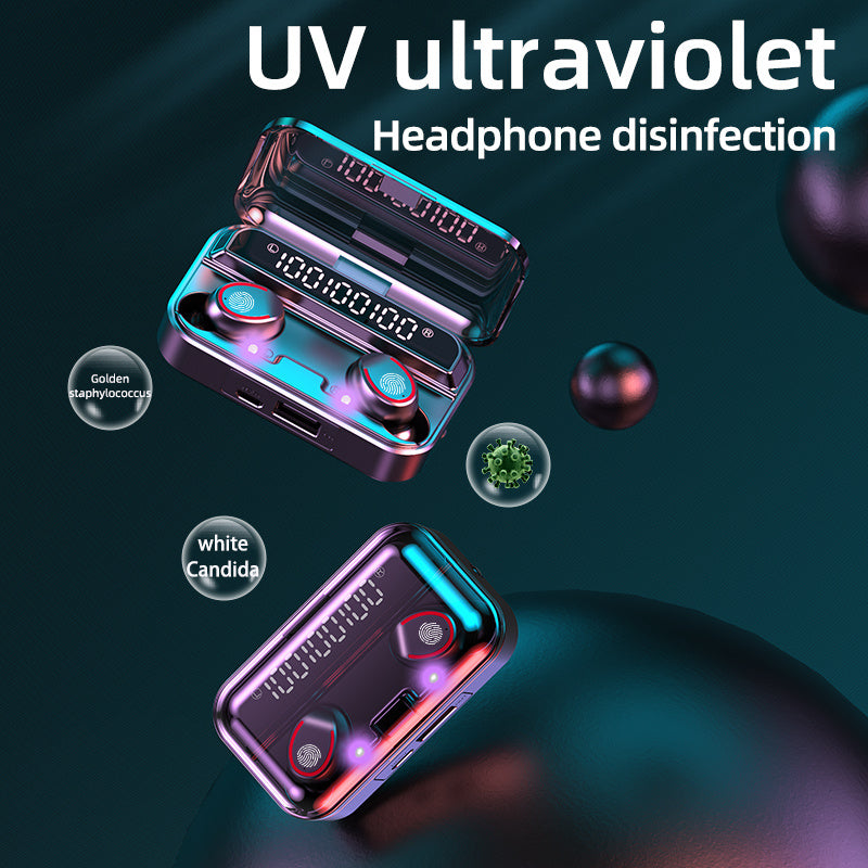 JMT-804618 Wireless Bluetooth Headset with Touch Power Display and Stereo Sound