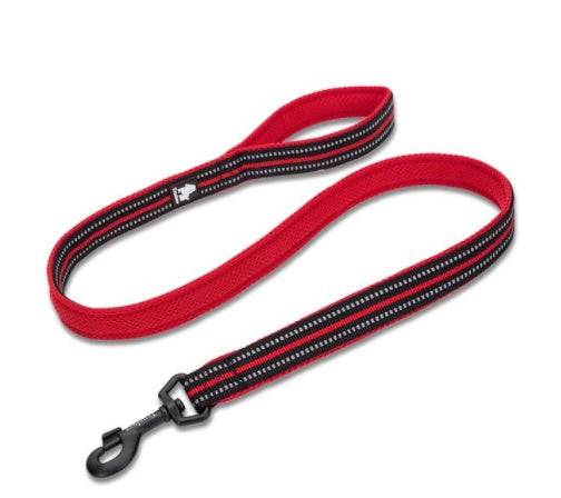 JMT-805130 Reflective Nylon Dog Leash with Zinc Alloy Buckle - Soft, Durable, 110cm Length for Small to Large Dogs