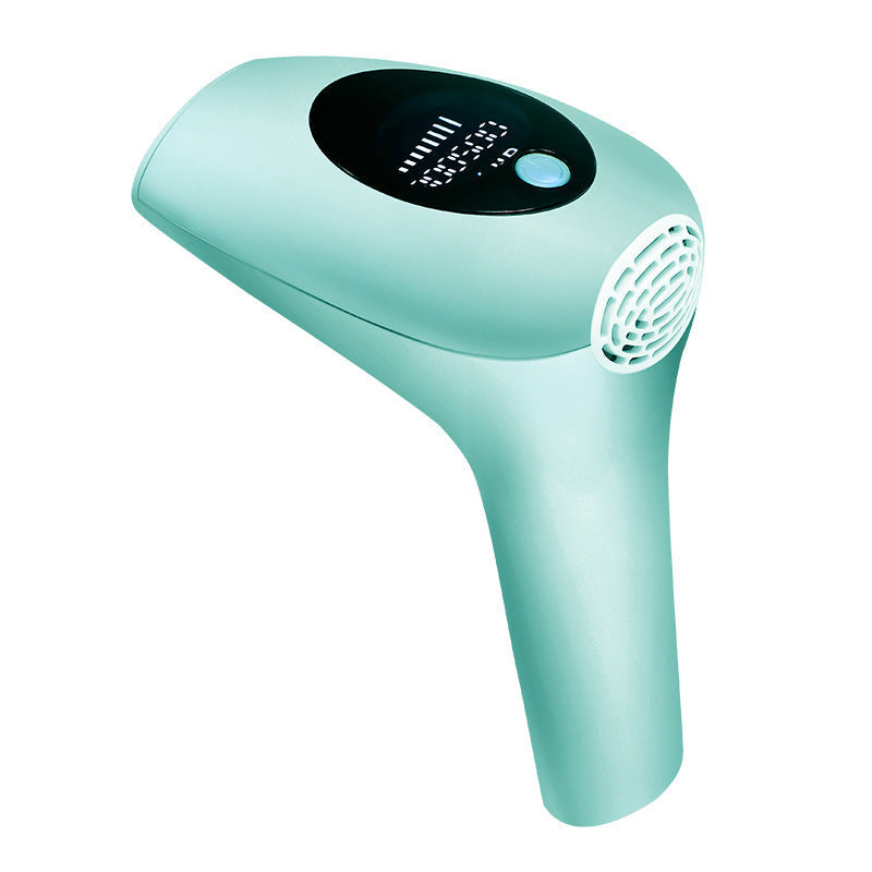 JMT-806026 90 Flashes Photoepilator - Non-Rechargeable Hair Removal Device in Pink, White, Green, and Dark Green