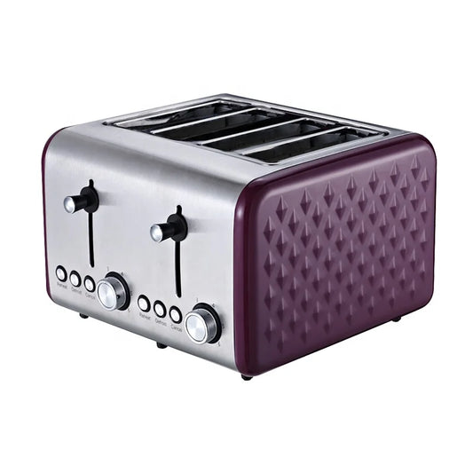 JMT-806602 Stainless Steel Electric Bread Toaster with Pop-up Function for Perfectly Toasted Sandwiches