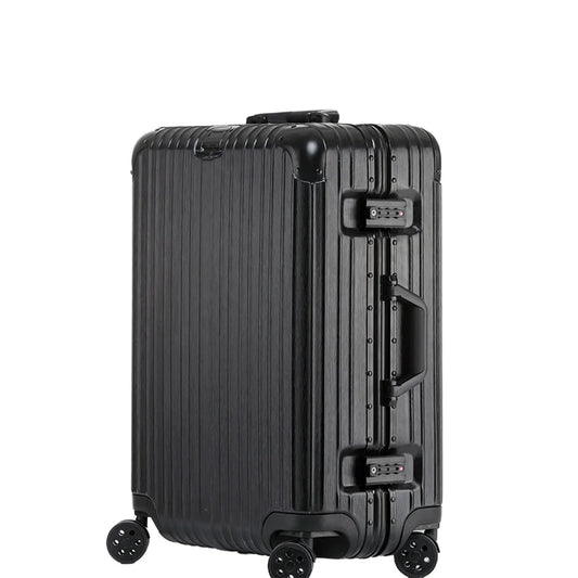 JMT-806666 Aluminium Frame Trolley Suitcase with Combination Lock for Business Travel