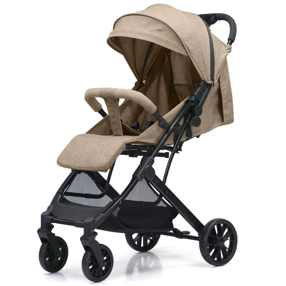 JMT-806794 2-in-1 Lightweight Foldable Compact Stroller and Baby Carriage with Adjustable Canopy