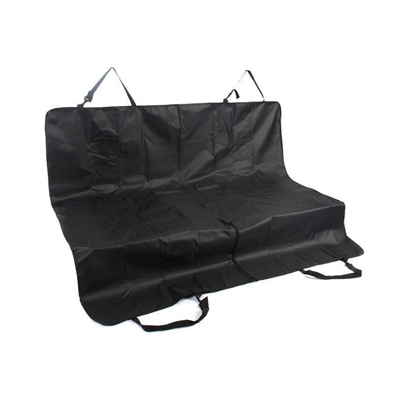 JMT-806794 Pet Protection Mat for Rear Car Seat - Oxford Cloth Seat Cushion in Black Knight, Butter Green, Retro White (1.45m x 1.3m)
