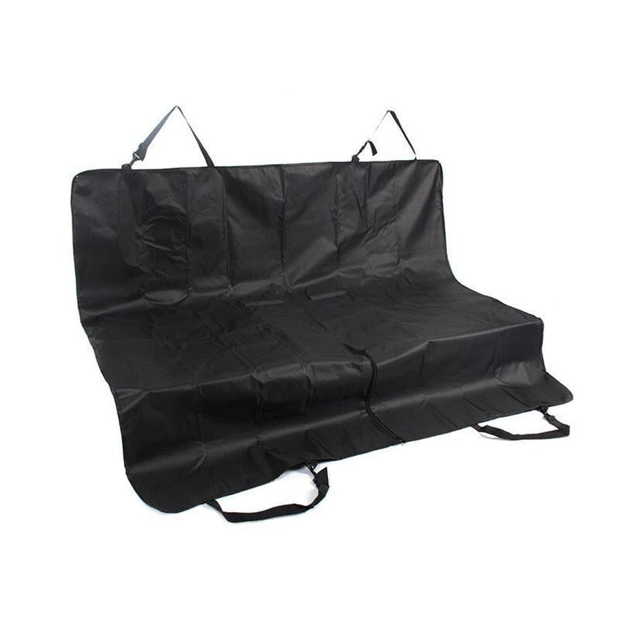 JMT-806794 Pet Protection Mat for Rear Car Seat - Oxford Cloth Seat Cushion in Black Knight, Butter Green, Retro White (1.45m x 1.3m)
