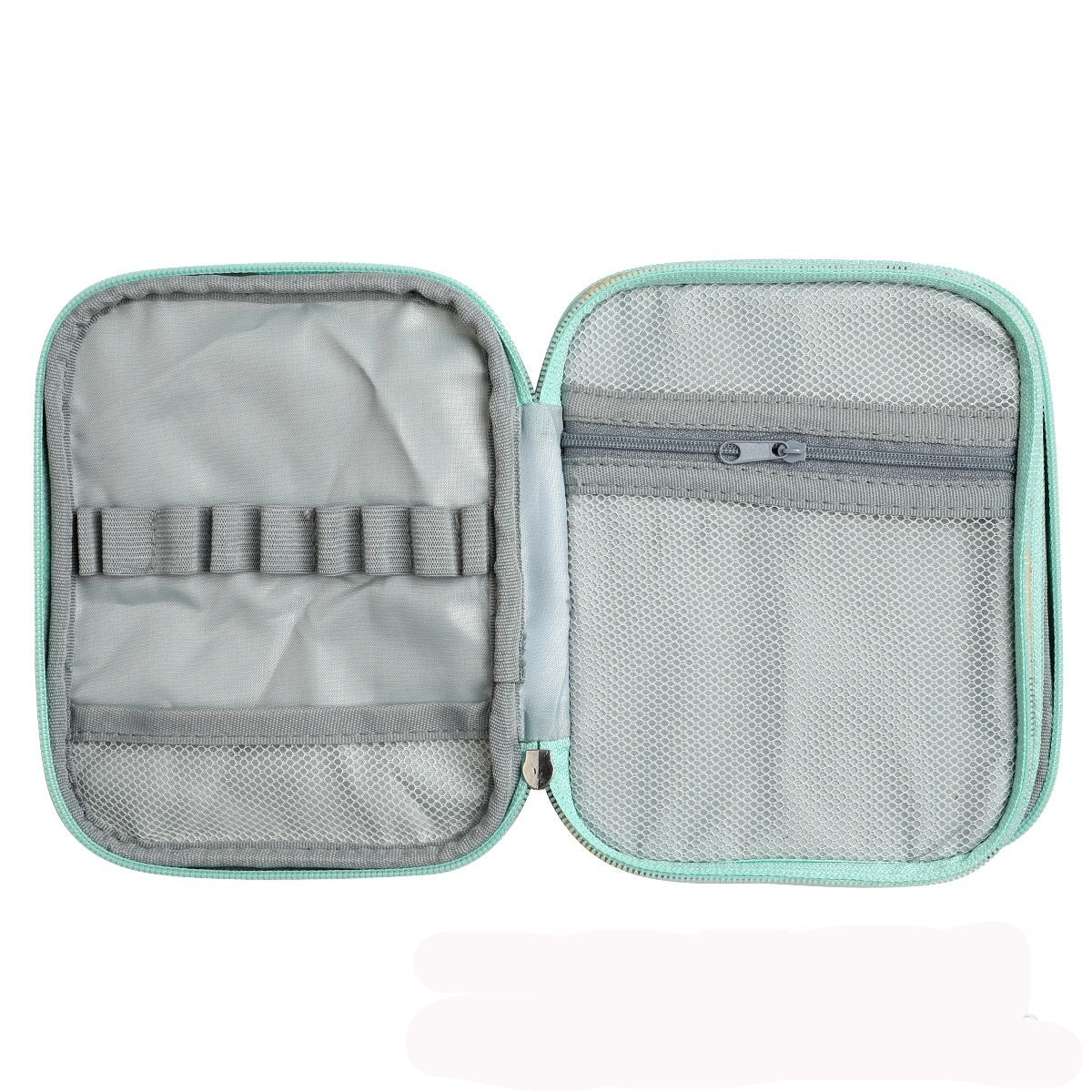 JMT-807114 Green Lily Living Room Storage Bag - 600D Oxford Cloth Handbag with Floral Patterns