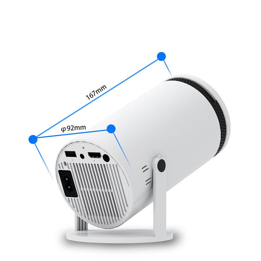 JMT-807114 Portable Mini 4K HD Projector with Bluetooth for Home Theater and Outdoor Use