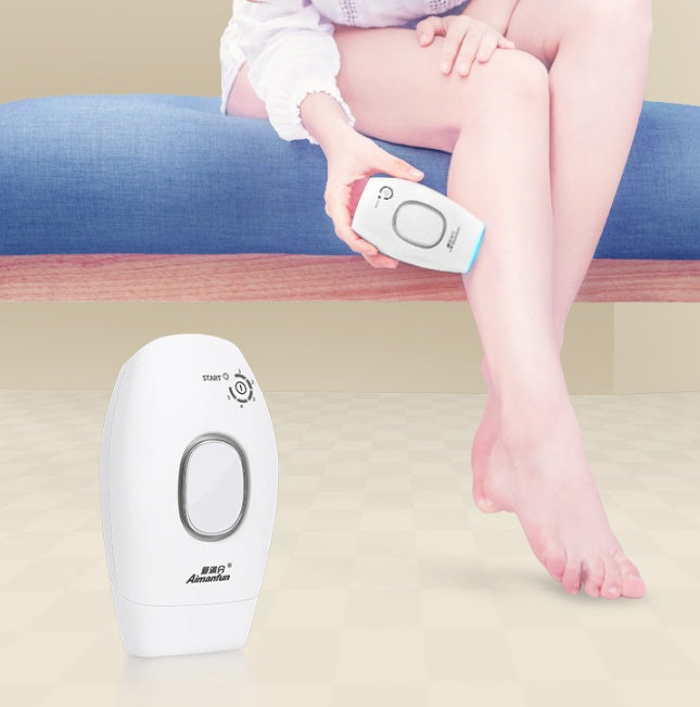 JMT-807178 Whole Body Laser Hair Removal Instrument with 300,000 Pulses - Pearl White, Versatile Use for Legs and Body