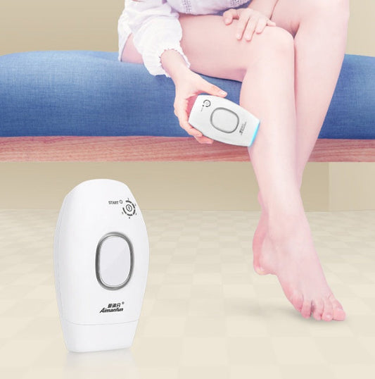 JMT-807178 Whole Body Laser Hair Removal Instrument with 300,000 Pulses - Pearl White, Versatile Use for Legs and Body